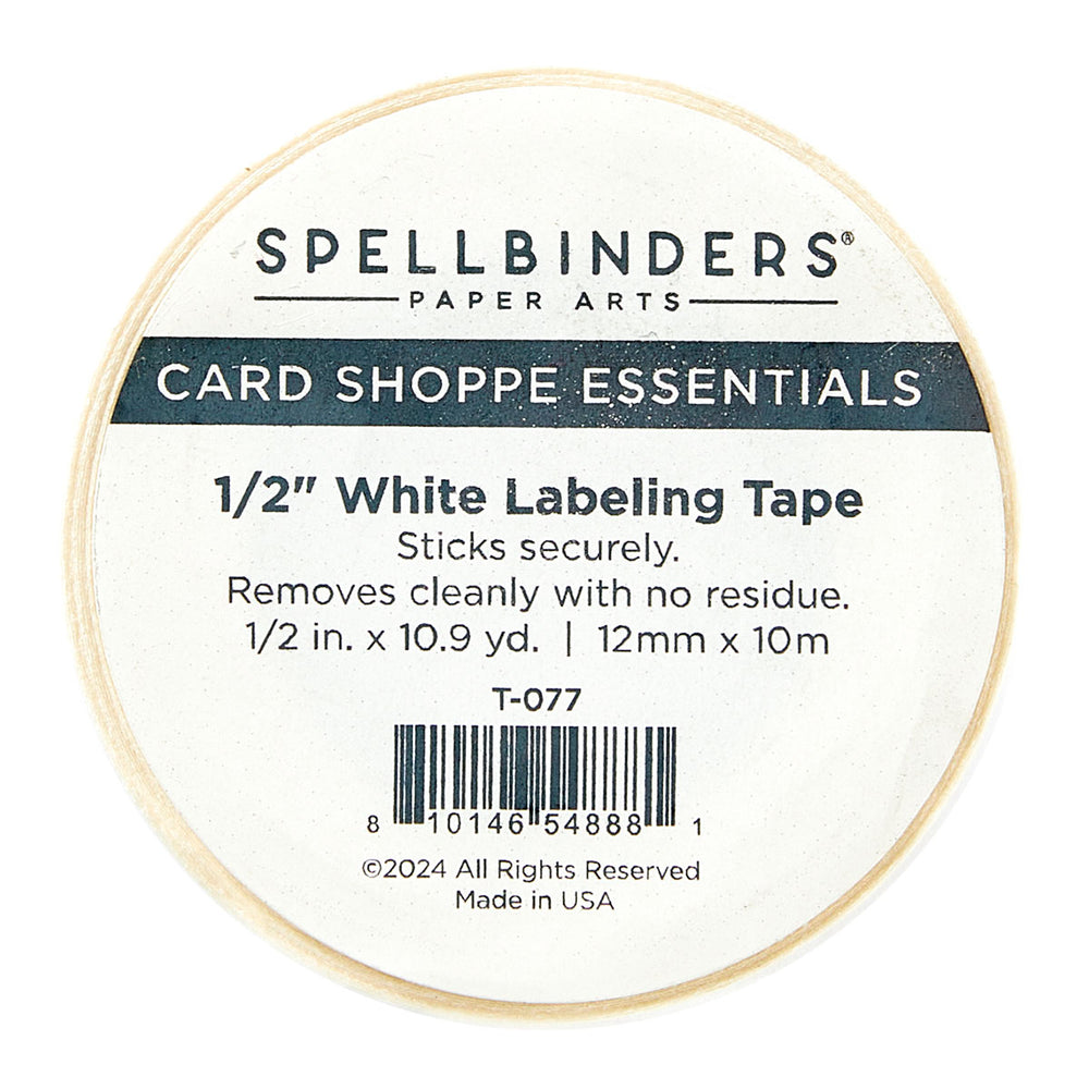 White Labeling Tape 1/2"