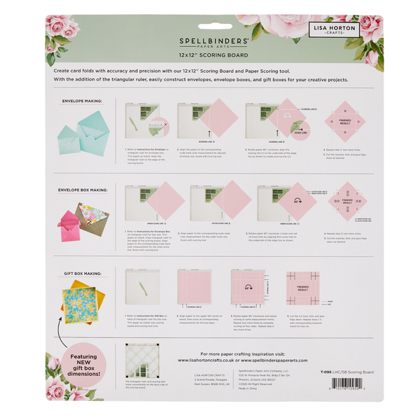 Lisa Horton Crafts Special Edition 12 x 12" Scoring Board