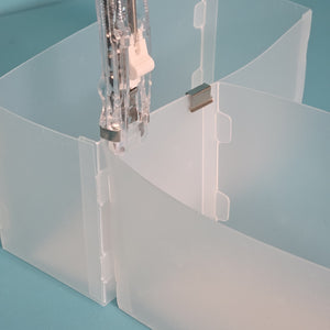 TOO Silver Connector Clips - 50pc