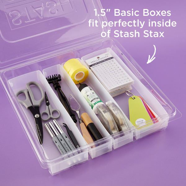 TOO Basic Box L 1.5 x 4 x 15"- 3 Pack