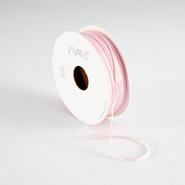 Vivant - Texture Light Rose Narrow Ribbon (21 yards)
