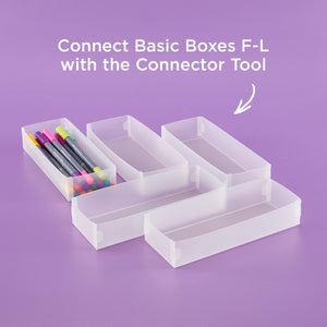 TOO Basic Box H 1.5 x 3 x 8"- 5 Pack