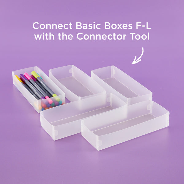 TOO Basic Box H 1.5 x 3 x 8"- 5 Pack