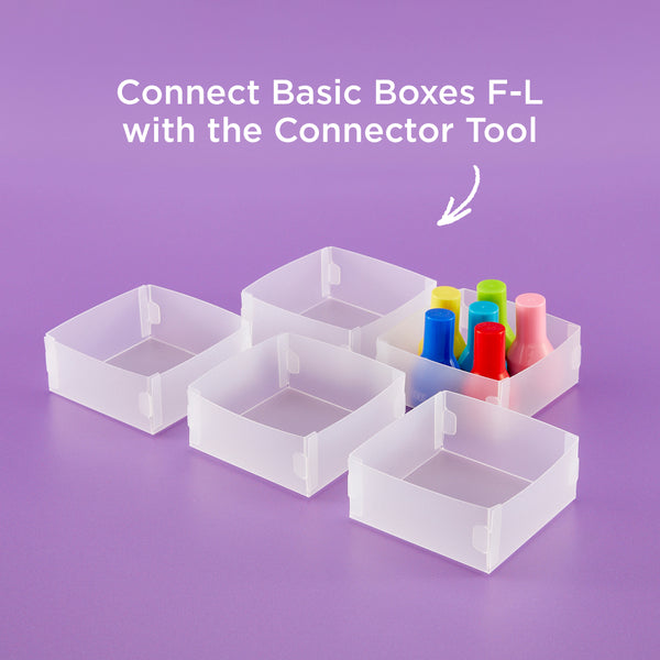 TOO Basic Box J 1.5 x 3.5 x 3.5"- 5 Pack