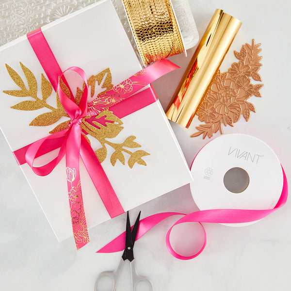 Hexi-Gem Blooms Glimmer Hot Foil Plate & Die Set from the Hexi-Gems Collection