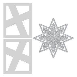 Hero Arts Very Merry Star Die & Stencil Bundle