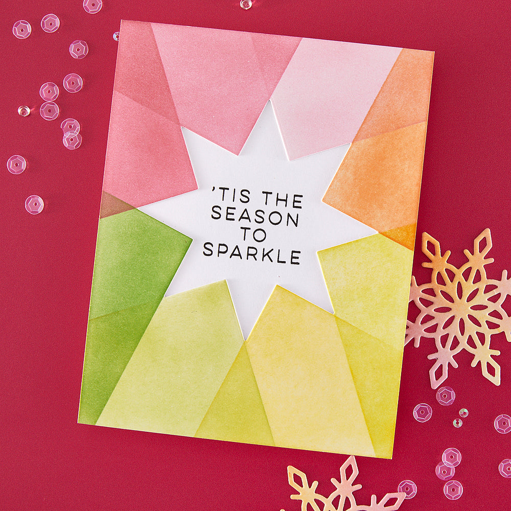Hero Arts Very Merry Star Die & Stencil Bundle