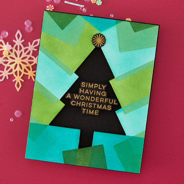 Hero Arts Color Layering Tree Stencils
