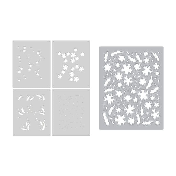 Hero Arts Bitty Floral Bundle Die & Stencil Bundle