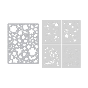 Hero Arts Meadow Blooms Die & Stencil Bundle