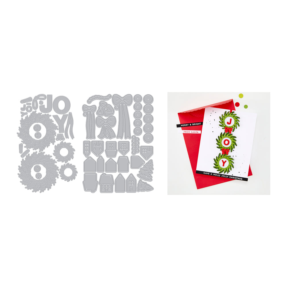 Hero Arts Winter Wreath Bundle