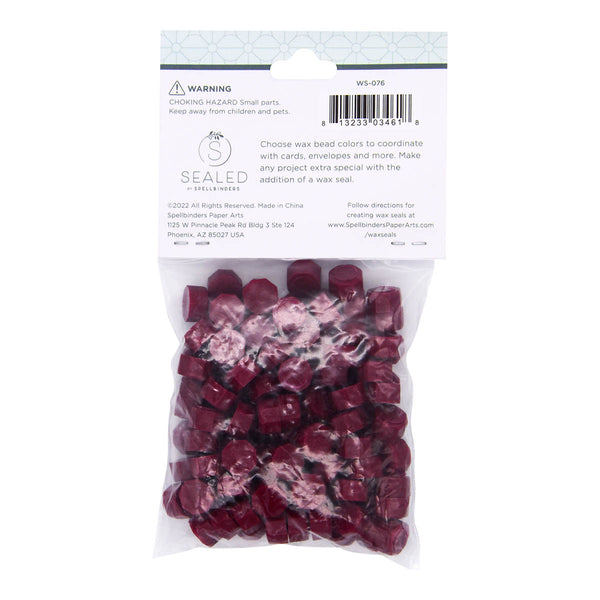Classic Crimson Wax Beads