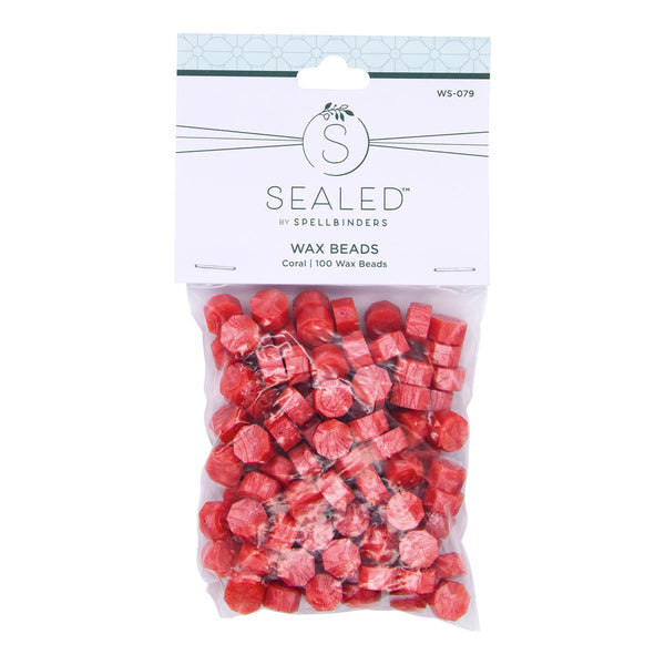 Coral Wax Beads