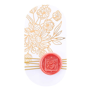 Coral Wax Beads