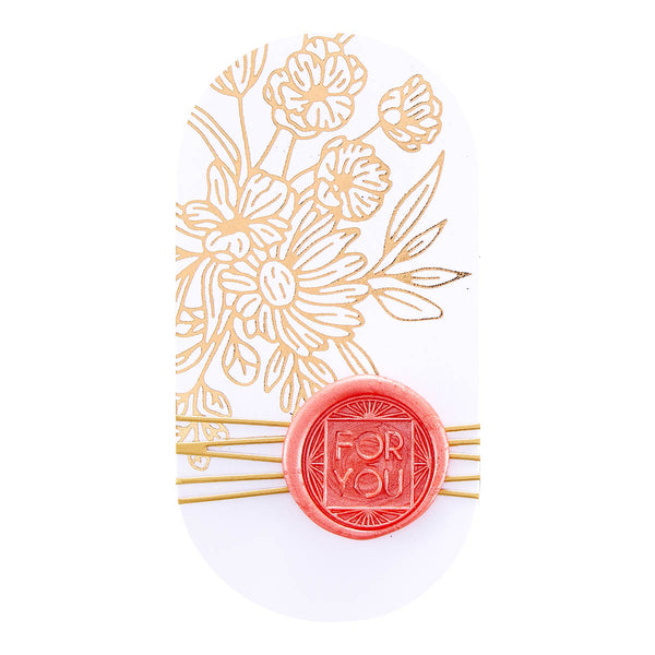 Coral Wax Beads