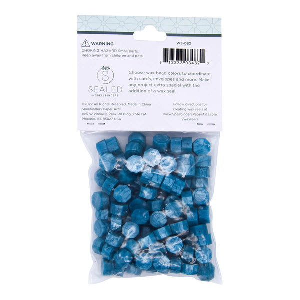 Laguna Wax Beads from the Sealed by Spellbinders Collection