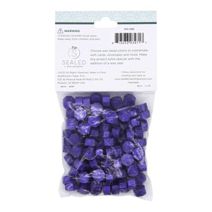 Twilight Purple Wax Beads from the Sealed by Spellbinders Collection