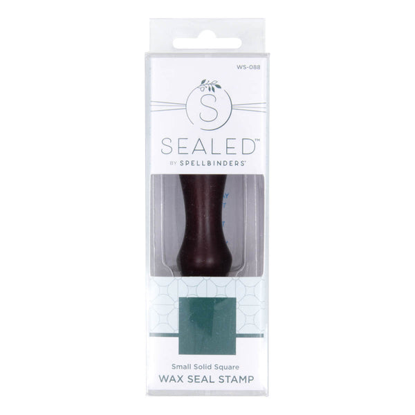 Small Solid Square Wax Seal Stamp from the Sealed for Summer Collection