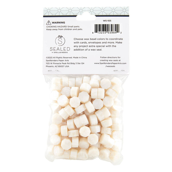 Opal Wax Beads from The Sealed by Spellbinders Collection