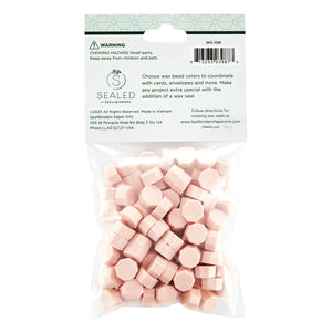 Velvet Rose Wax Beads from The Sealed by Spellbinders Collection
