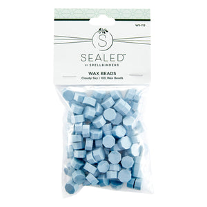 Cloudy Sky Wax Beads