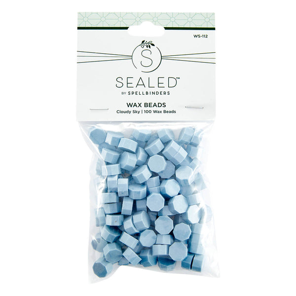 Cloudy Sky Wax Beads