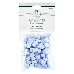Misty Wax Beads from The Sealed by Spellbinders Collection