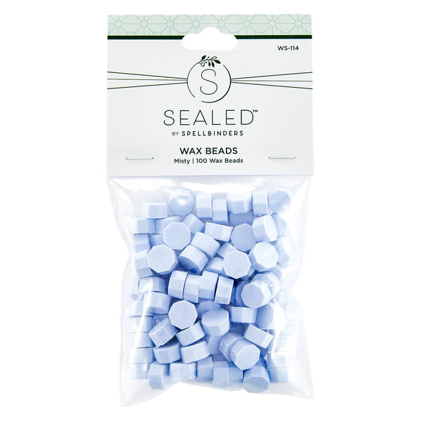 Misty Wax Beads from The Sealed by Spellbinders Collection