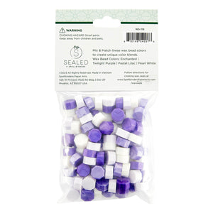 Must-Have Wax Bead Mix Purple from The Sealed by Spellbinders Collection