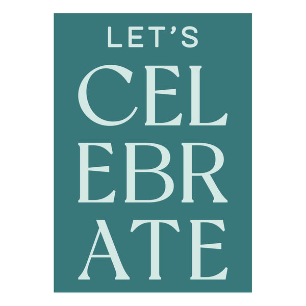 Let's Celebrate Wax Seal Stamp by Yana Smakula
