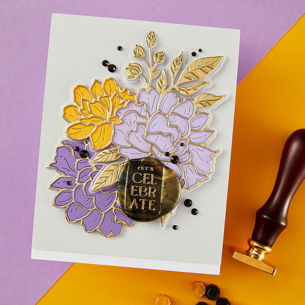 Let's Celebrate Wax Seal Stamp from the Let's Celebrate Collection by Yana Smakula