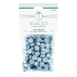 Blue Smoke Wax Beads from the Sealed 3D Christmas Collection