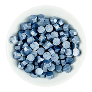 Blue Smoke Wax Beads from the Sealed 3D Christmas Collection