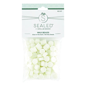 Glow-in-the-Dark Wax Beads from the Sealed 3D Christmas Collection
