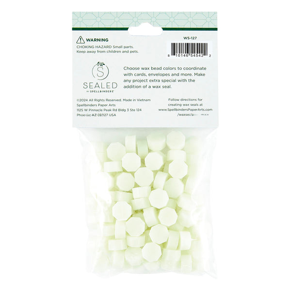 Glow-in-the-Dark Wax Beads from the Sealed 3D Christmas Collection