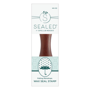 Falling Raindrops Wax Seal Stamp