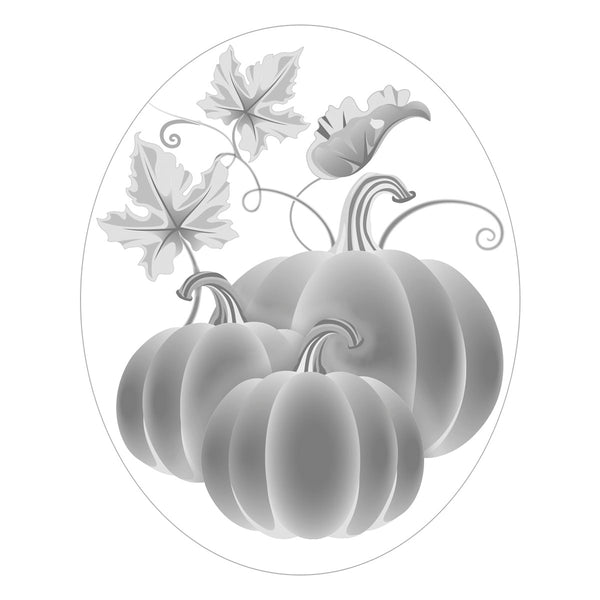 Pumpkin Trio 3D Wax Seal Stamp from the Falling Leaves Collection