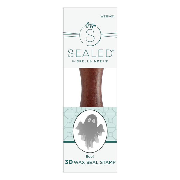 Boo! 3D Wax Seal from the Happy Haunting Collection