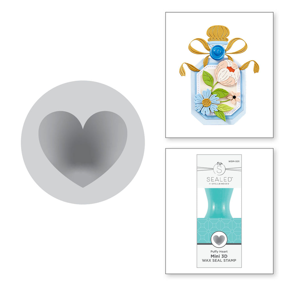 Puffy Heart Mini 3D Wax Seal
