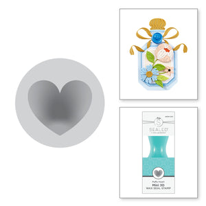 Puffy Heart Mini 3D Wax Seal