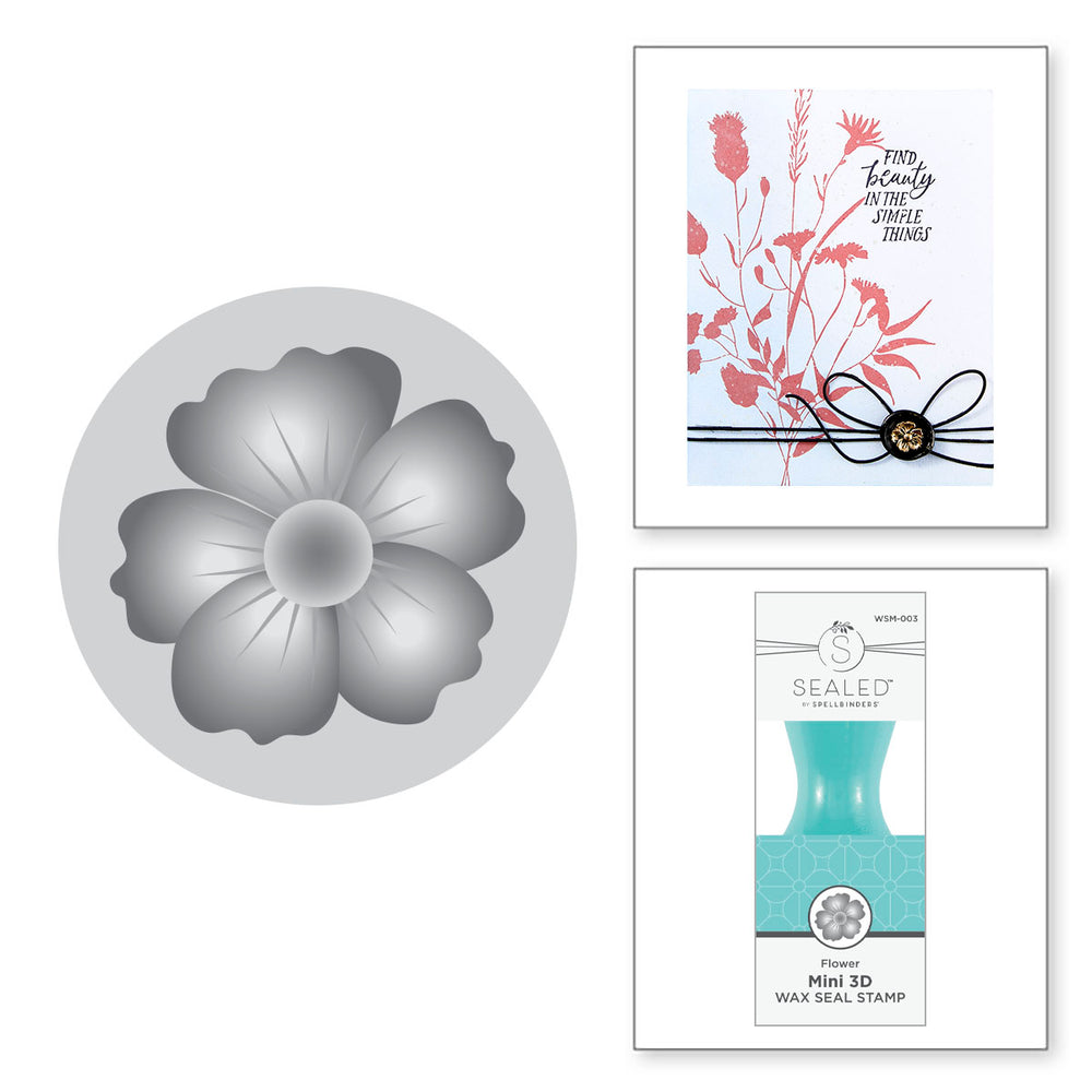 Flower Mini 3D Wax Seal