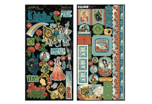 Graphic 45 Wonder of Oz Sticker Set