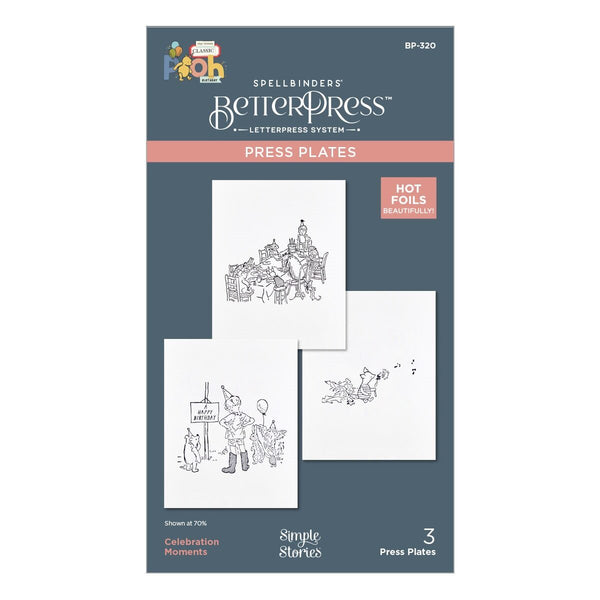 Celebration Moments Press + Foil Plates