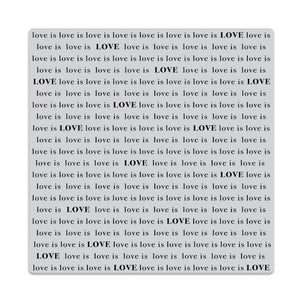 Hero Arts Love Is Love Bold Prints Cling Rubber Stamp
