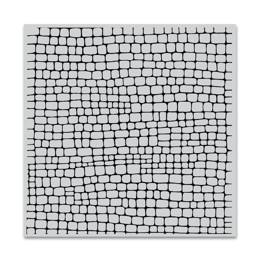 Hero Arts Cobblestone Bold Prints Cling Rubber Stamp