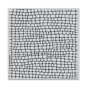 Hero Arts Cobblestone Bold Prints Cling Rubber Stamp
