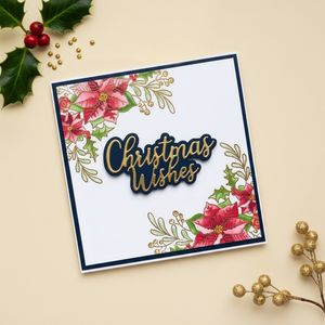 Lisa Horton Crafts Festive Wreath Stamp Set