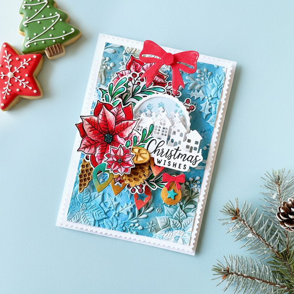 Lisa Horton Crafts Festive Wreath Die Set