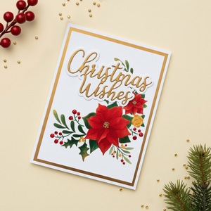 Lisa Horton Crafts Festive Wreath Stamp Set