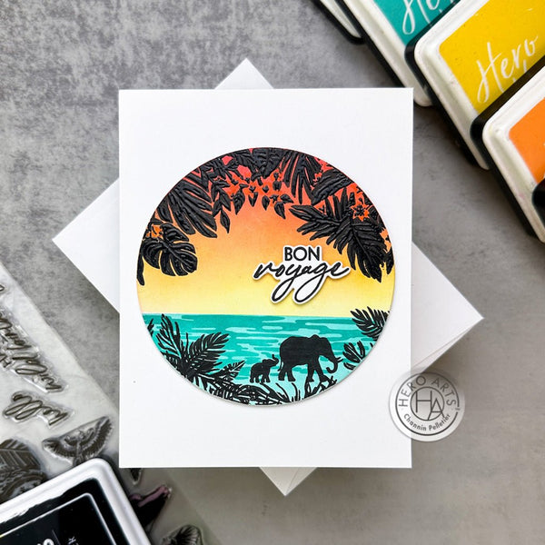 CK0824 August Card Kit of the Month - Hero Arts